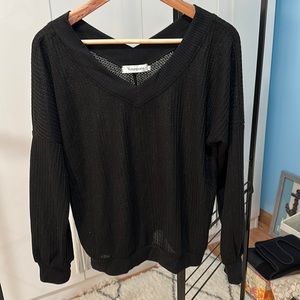 Black sweater